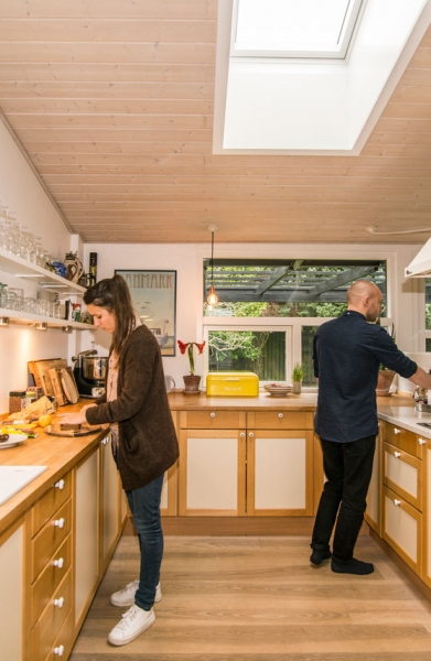 프랑스 – Maison individuelle à Dragør : les fenêtres de toit font des merveilles
